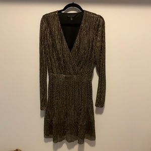 Banana Republic Metallic Dress, M Tall